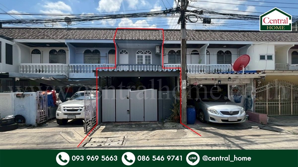 ให้เช่าทาวน์โฮมเสรีไทย-นิด้า : ให้เช่า ทาวน์เฮ้าส์ หมู่บ้าน เจริญนคร ซอยรามคำแหง 82 