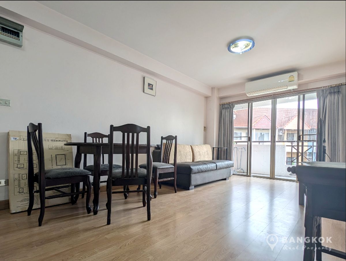 For RentCondoMin Buri, Romklao : Sammakorn Condominium | Spacious 2 Bed 1 Bath in Ramkhamhaeng