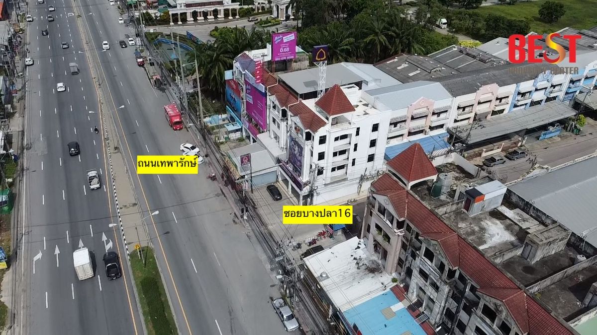 For SaleWarehouseSamut Prakan,Samrong : Sell 3 -story mini -family warehouse, Thepharak Km. 16, Soi Bang Pla 16, near the main road, only 30 meters | Ready to use | Request for the 4th Bureau