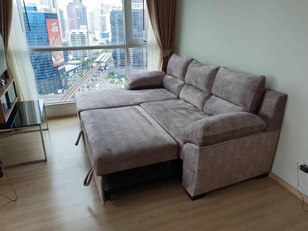 For RentCondoSathorn, Narathiwat : OMG1481  < Available 1-Aug-2025 >  Large 1 Bedroom - for RENT @ [ Rhythm Sathorn ]