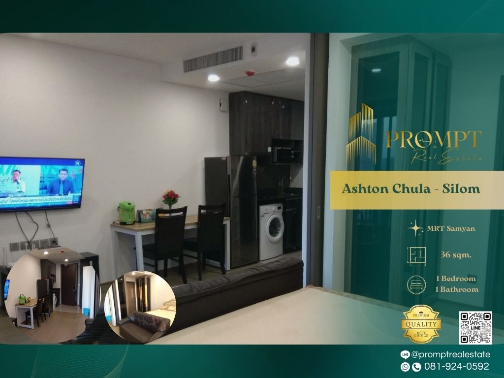 For RentCondoSiam Paragon ,Chulalongkorn,Samyan : AB01569 - Ashton Chula - Silom :  แอชตัน จุฬา - สีลม - MRT Samyan / BTS Saladaeng / Chulalongkorn University