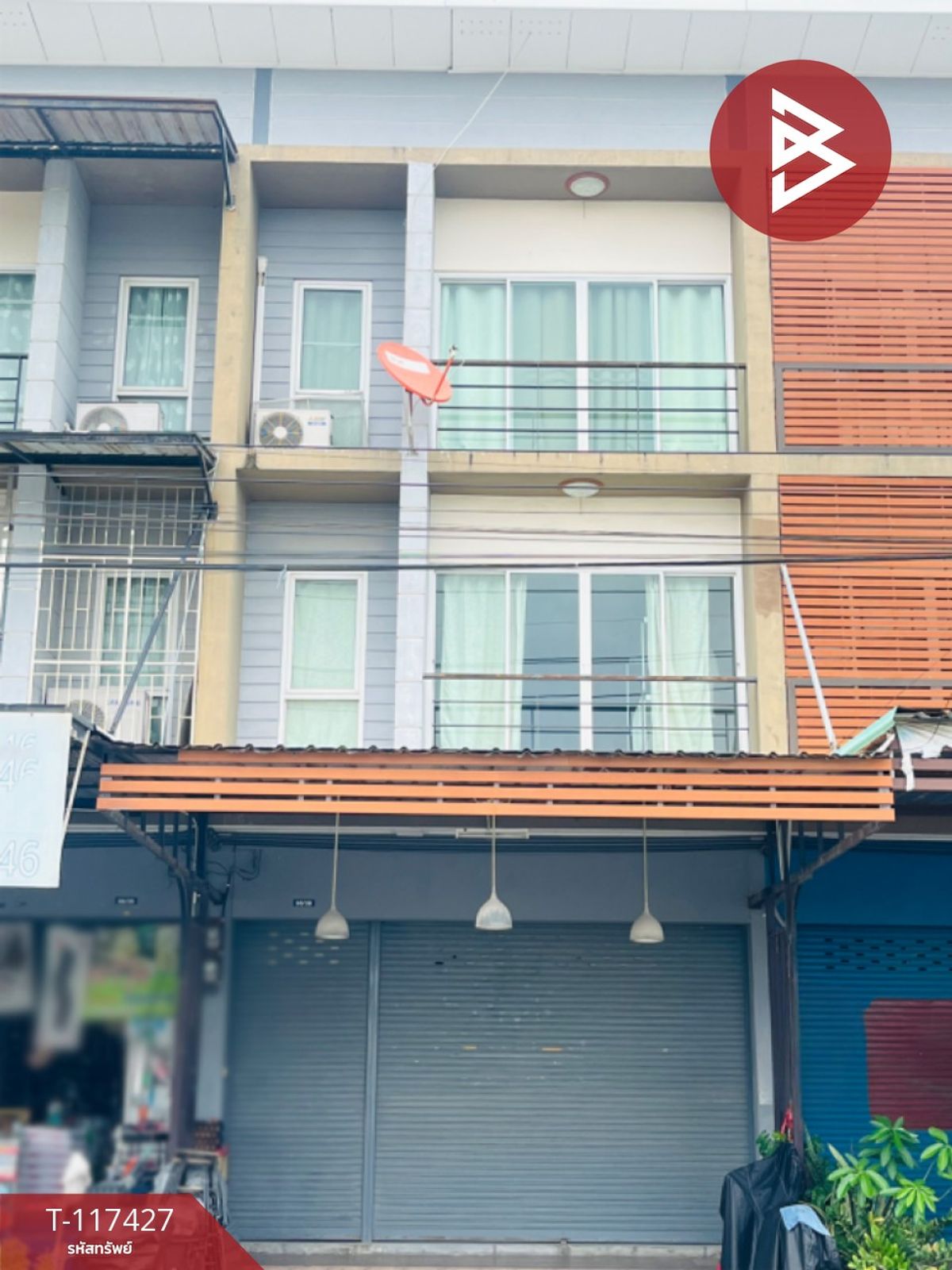 ขายอาคารพาณิชย์สมุทรปราการ สำโรง : ขายอาคารพาณิชย์ หมู่บ้านเด่นชัย คลองกันยา สมุทรปราการ