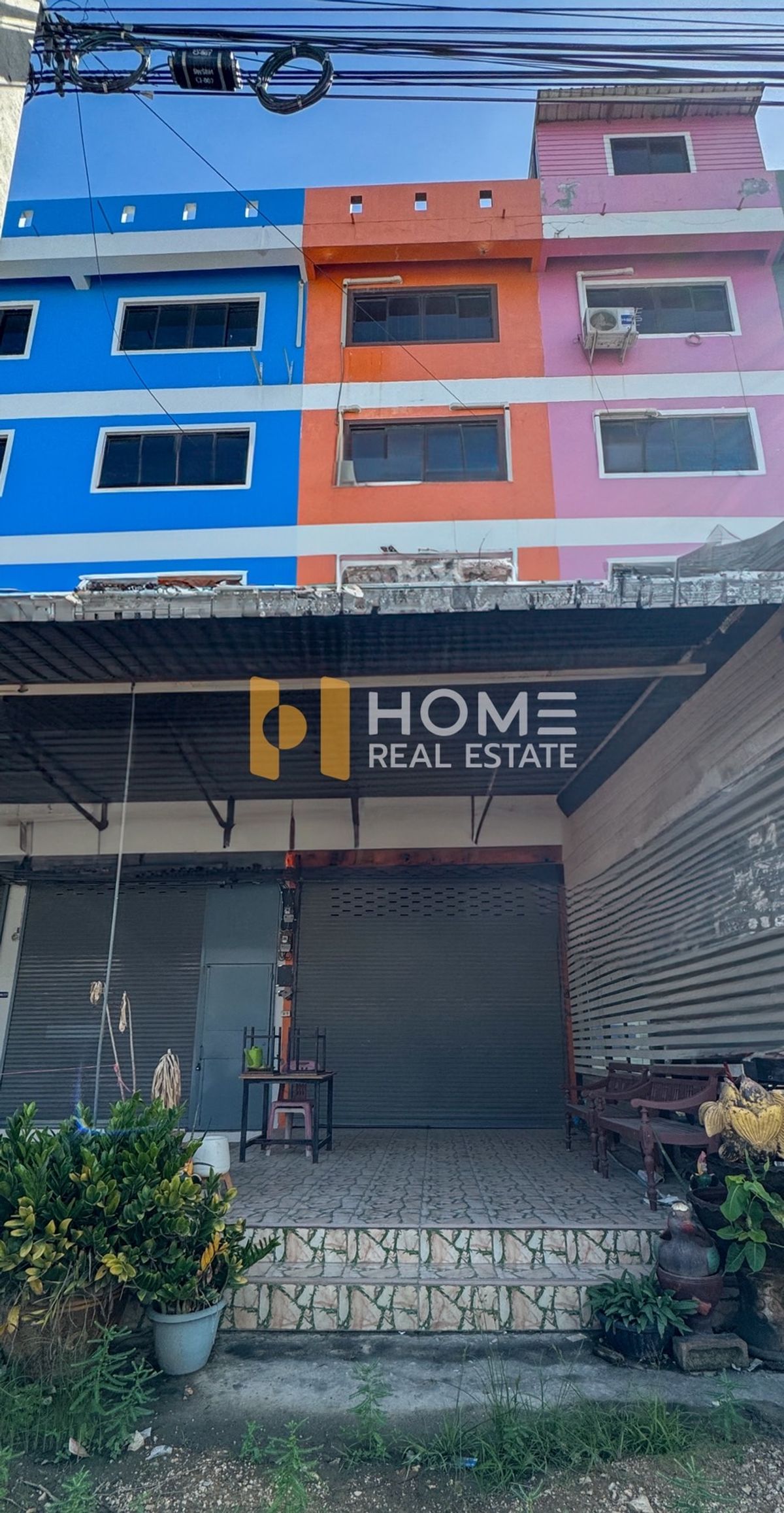 ขายอาคารพาณิชย์สมุทรปราการ สำโรง : อาคารพาณิชย์ ข้างโรงเรียนสารสาสน์วิเทศสุวรรณภูมิ / 4 ชั้น (ขาย), Name / 4-Storey Commercial Building next to Sarasas Witaed Suvarnabhumi School (FOR SALE) AIM026