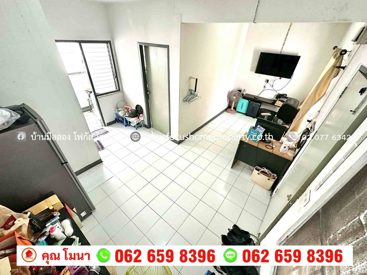 ขายคอนโดนนทบุรี บางใหญ่ บางบัวทอง : ขาย เอื้ออาทร บางใหญ่ อาคาร 71 ชั้น 4 ห้องมุม