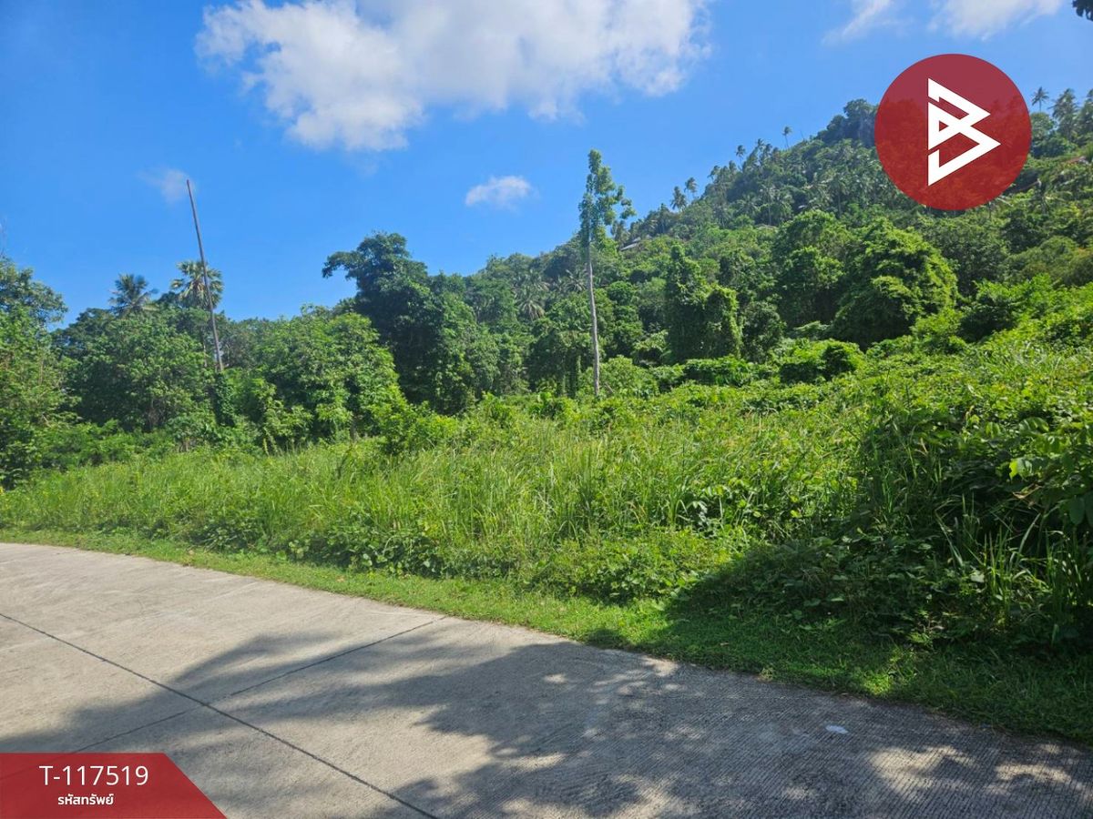 For SaleLandKoh Samui, Surat Thani : Land for sale, area 3 rai 3 ngan 63.5 sq.wah, Koh Samui, Surat Thani