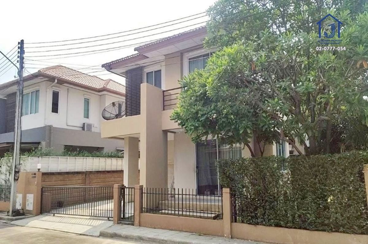 ให้เช่าบ้านปทุมธานี รังสิต ธรรมศาสตร์ : ให้เช่าบ้านเดี่ยว 2 ชั้น ฮาบิเทีย บอนด์ ราชพฤกษ์ ติดถนนใหญ่ ราชพฤกษ์ ถนน345 