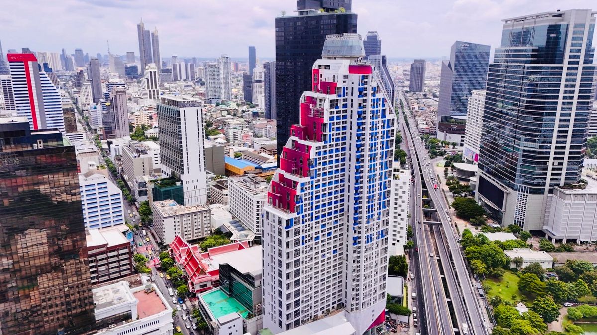 Sale DownCondoSilom, Saladaeng, Bangrak : Urgent before opening to see the real room Culture Chula, near MRT and BTS 1br Hybrid, starting only 6.8xmb. Inquire 095 7615782