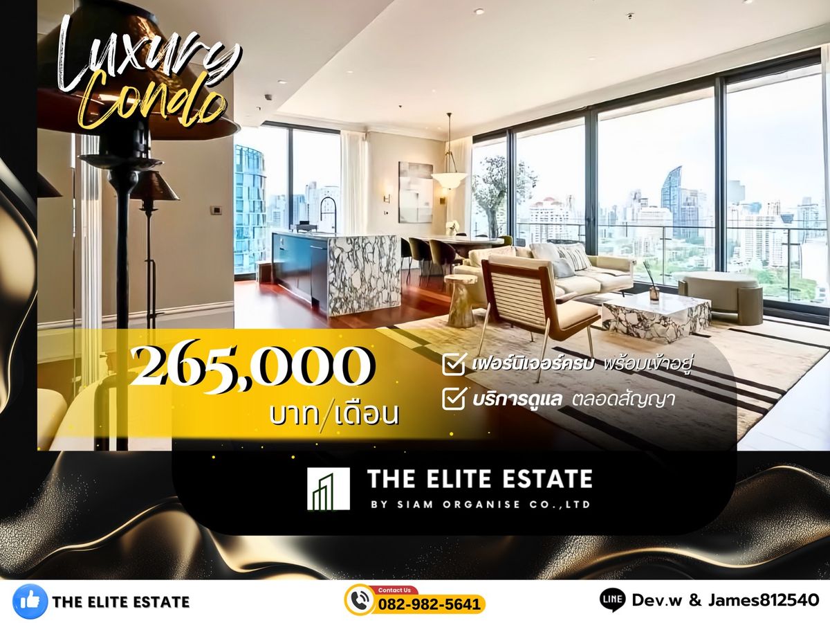For RentCondoSukhumvit, Asoke, Thonglor : 🔑✨ Exclusive Offer • Beautiful Fully Furnished • Ready-to-Move-In Unit • For Rent at KHUN by YOO • Near 🚝 BTS Thonglor