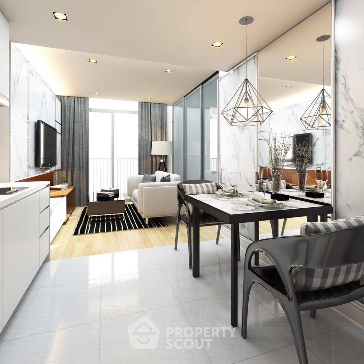 For SaleCondoSathorn, Narathiwat : 1-BR Condo at Nara 9 Sathorn-Narathiwas near BTS Saint Louis