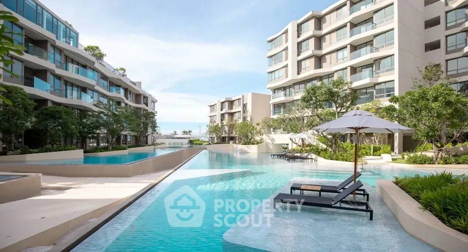 ขายคอนโดหัวหิน ประจวบคีรีขันธ์ : คอนโด 2-ห้องนอน ที่ วีรันดา เรสซิเดนซ์ หัวหิน ใกล้ หาดเขาตะเกียบ