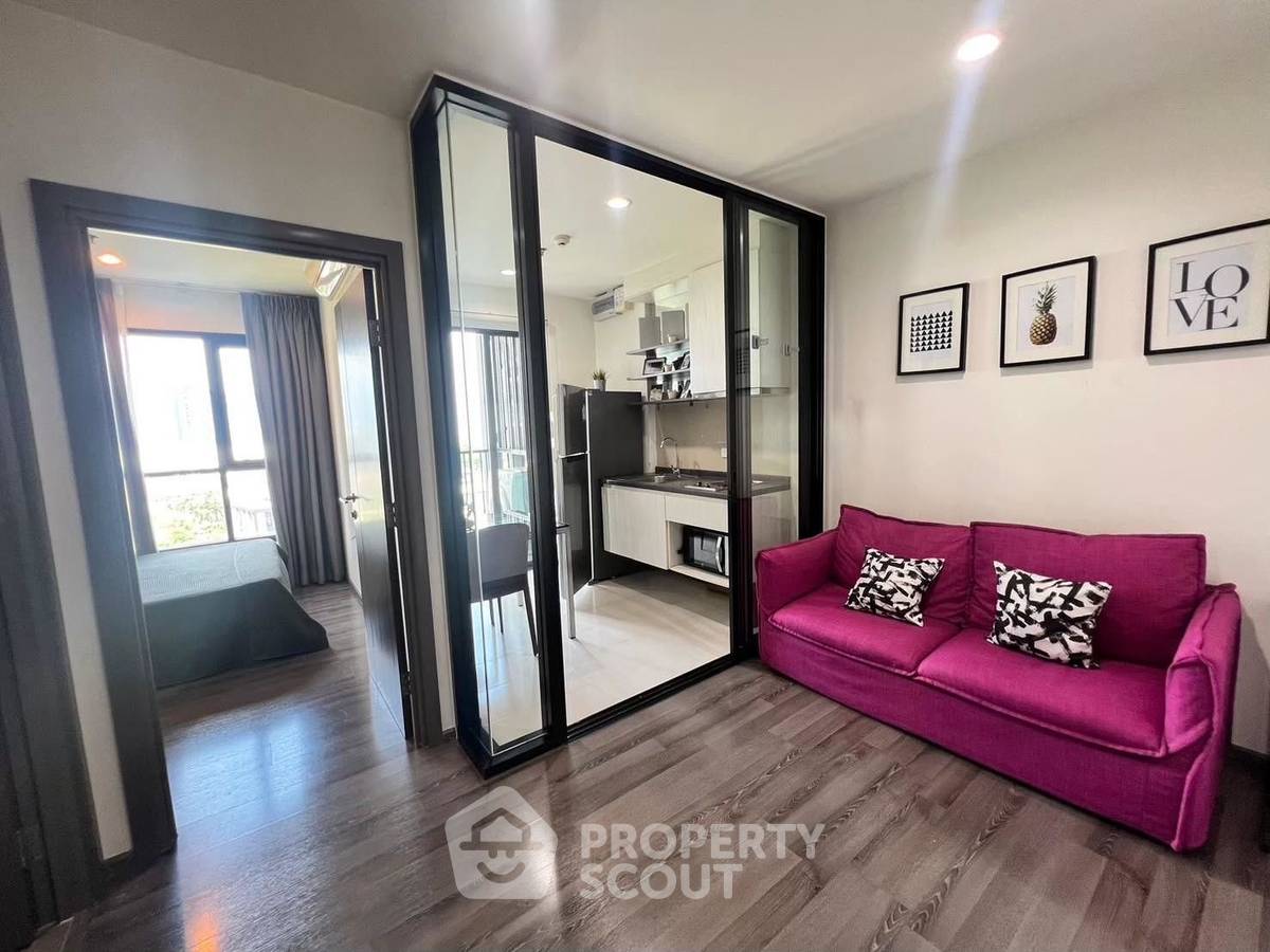 For SaleCondoOnnut, Udomsuk : 1-BR Condo at The Base Park West Sukhumvit 77 near BTS On Nut