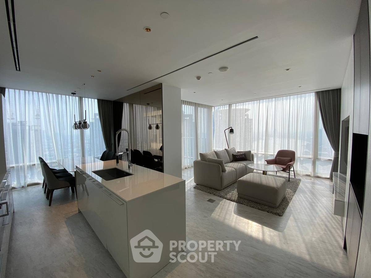 For RentCondoSathorn, Narathiwat : 2-BR Condo at Four Seasons Private Residences Bangkok near BTS Saphan Taksin