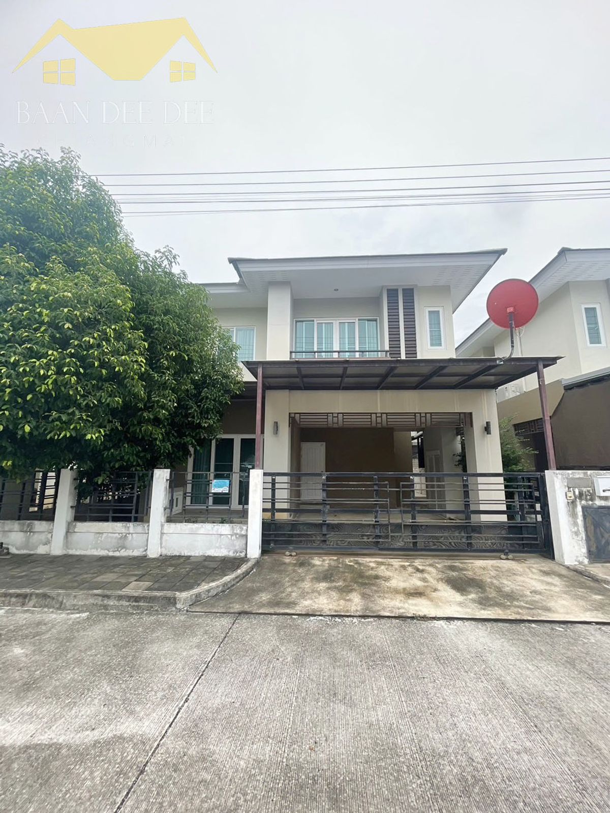 For RentHouseChiang Mai : House in the project for rent at 20,000 baht per month. Travel 5 minutes to Big Cheng Chan No.7H111.