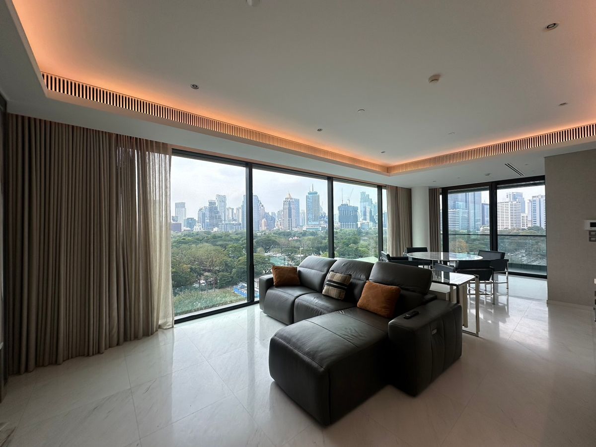 ให้เช่าคอนโดวิทยุ ชิดลม หลังสวน : ให้เช่า: Sindhorn Tonson | คอนโดห้องมุม 2 ห้องนอน วิวสวนลุม