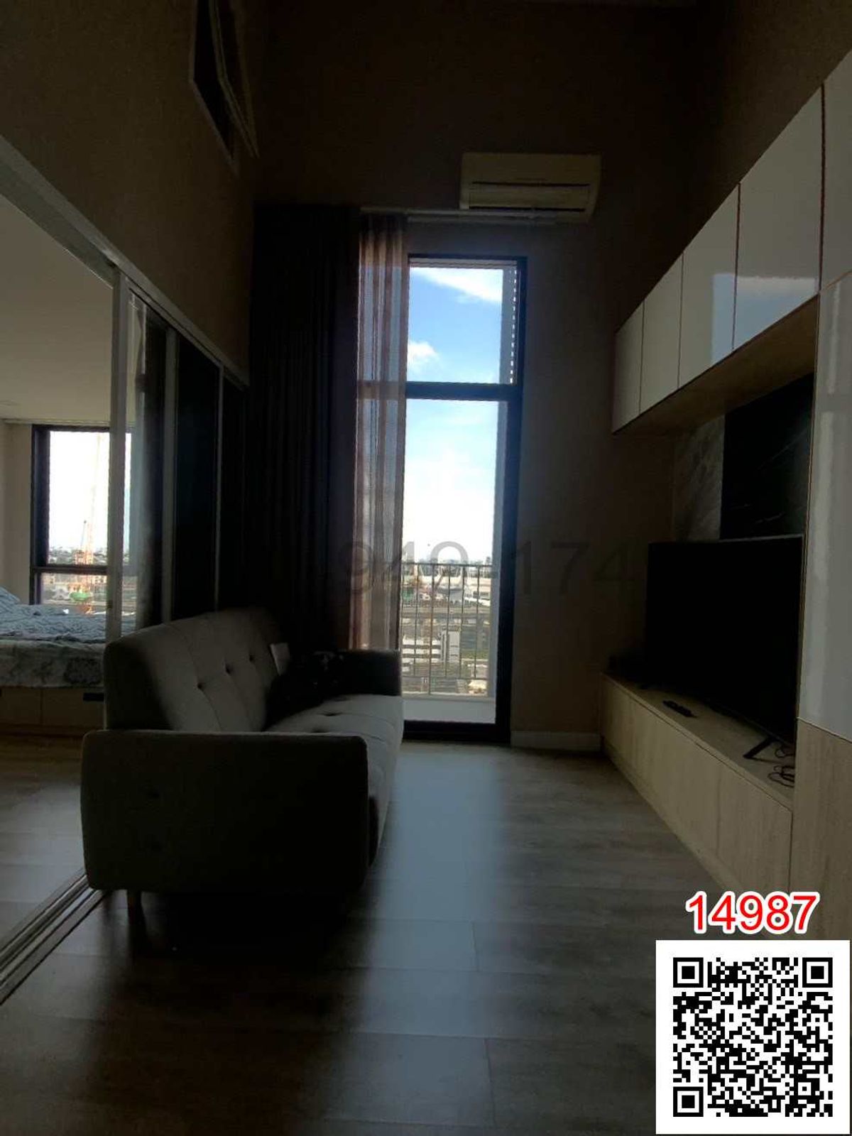 For RentCondoOnnut, Udomsuk : Condo for rent, The Sky Sukhumvit, MOFF room, building E, near BTS Udomsuk, ready to move in.