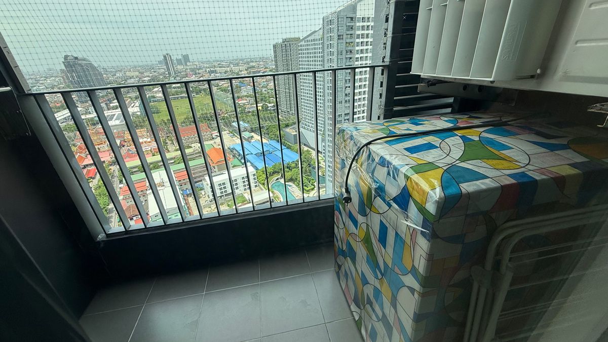 For RentCondoBangna, Bearing, Lasalle : Condo for rent IDEO O2 1 Bedroom 32 square meters