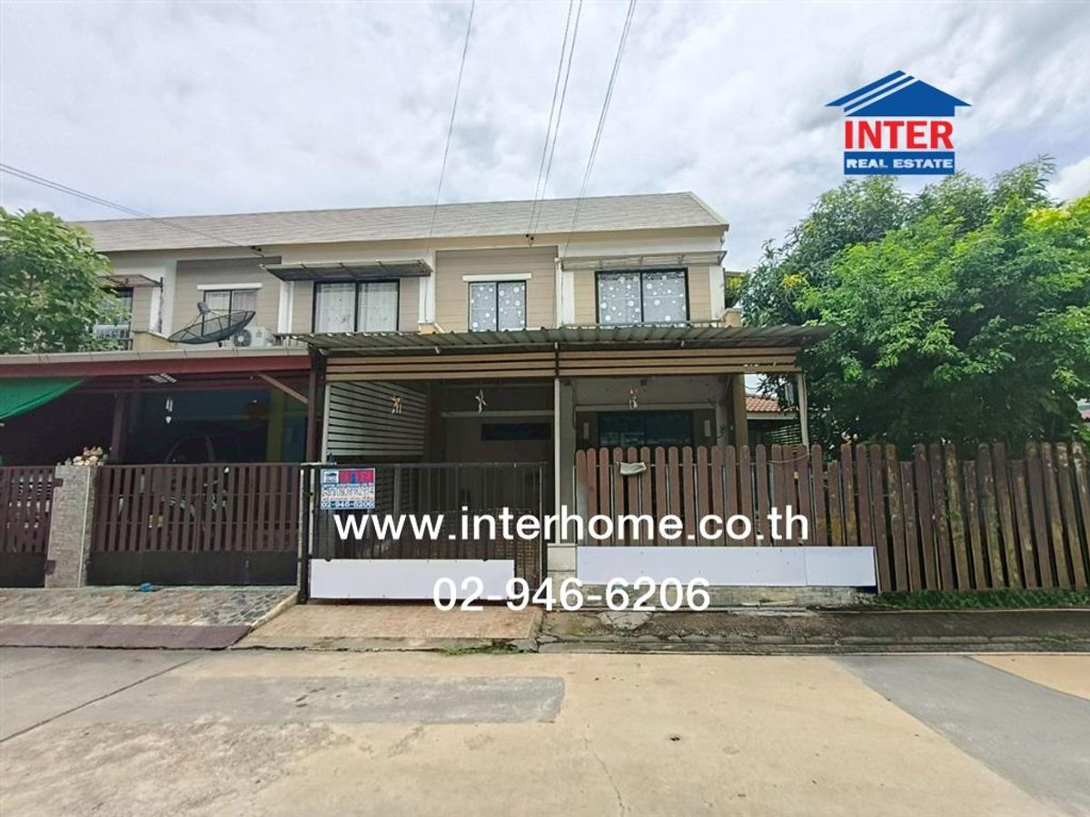 ขายทาวน์โฮมนนทบุรี บางใหญ่ บางบัวทอง : ทาวน์เฮ้าส์ 2 ชั้น 33.6 ตร.ว. หมุ่บ้านพฤกษา54 วงแหวนฯ-คลองถนน ถนนทางหลวงชนบท นนทบุรี1009 ถนนกาญจนาภิเษก บางใหญ่ นนทบุรี