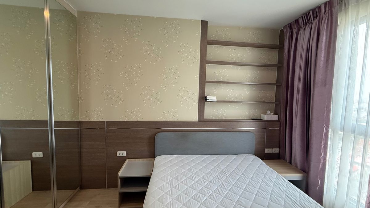 For RentCondoBangna, Bearing, Lasalle : Condo for rent IDEO O2 1 Bedroom 32 square meters