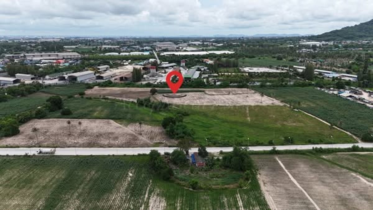 For SaleLandRayong : Land for sale, Golden Location, Huai Pong, Rayong 38-2-69.4 Rai
