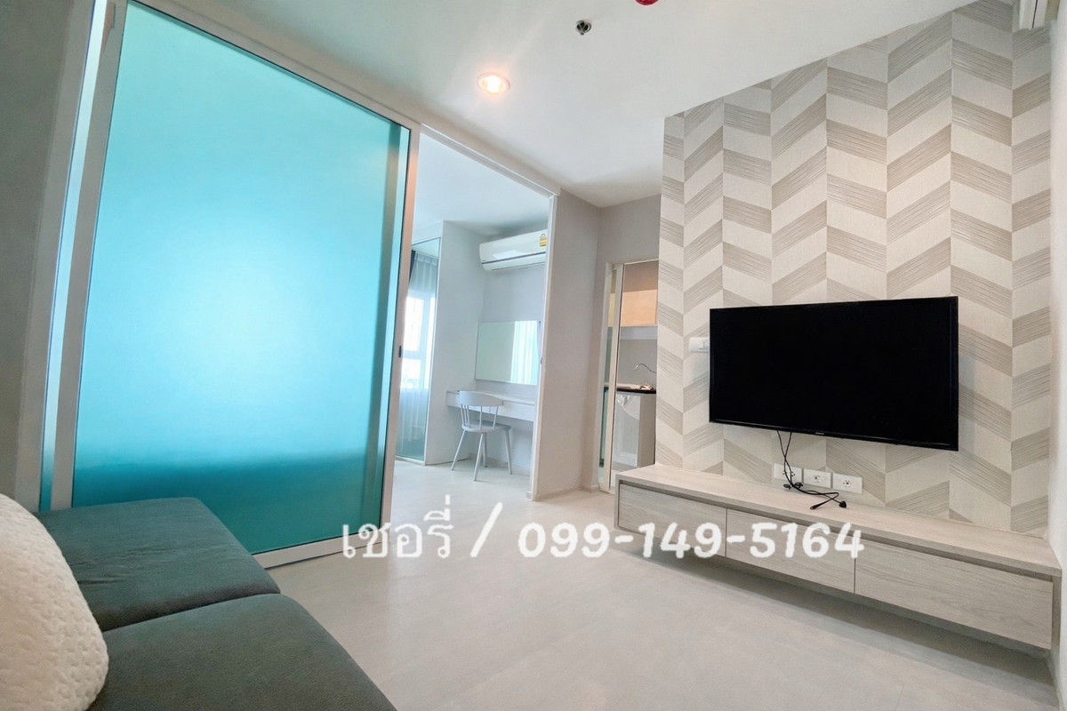 ให้เช่าคอนโดสมุทรปราการ สำโรง : เช่าคอนโด Aspire Erawan ตึกบี ลมดี พร้อมเฟอร์นิเจอร์ครบๆ ส่วนกลางจัดเต็ม ติดBTSเอราวัณ  / โทร 099-149-5164