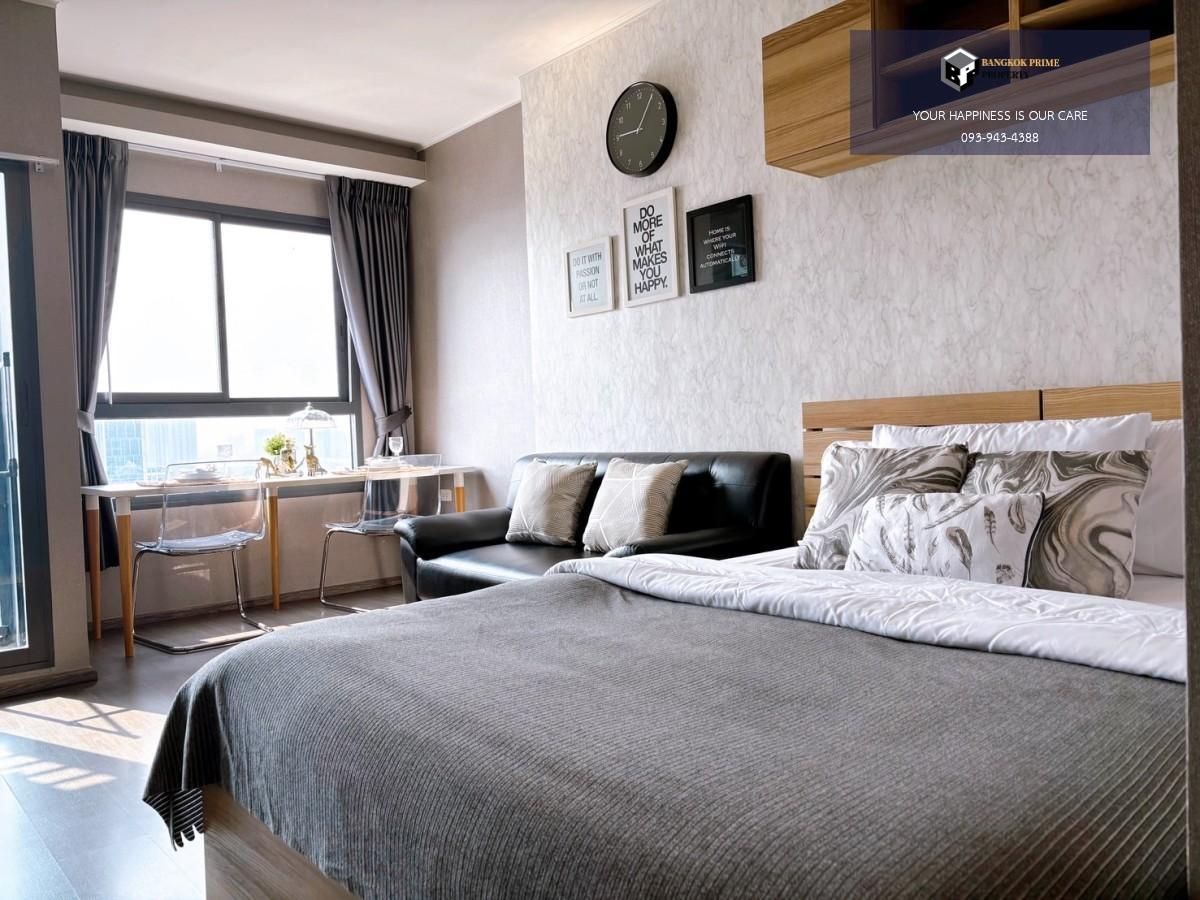 For SaleCondoOnnut, Udomsuk : Ideo Sukhumvit 93 | Beautiful room, decorated with high floor, not blocked | #2025072911100