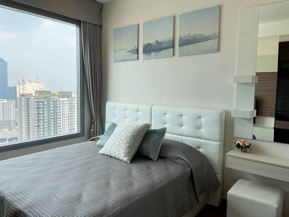 ให้เช่าคอนโดพระราม 9 เพชรบุรีตัดใหม่ RCA : 🏙️ For Rent | Q Asoke – High Floor 2 Bedroom Condo with Stunning City View Luxury living in the heart of Asoke – direct MRT access!