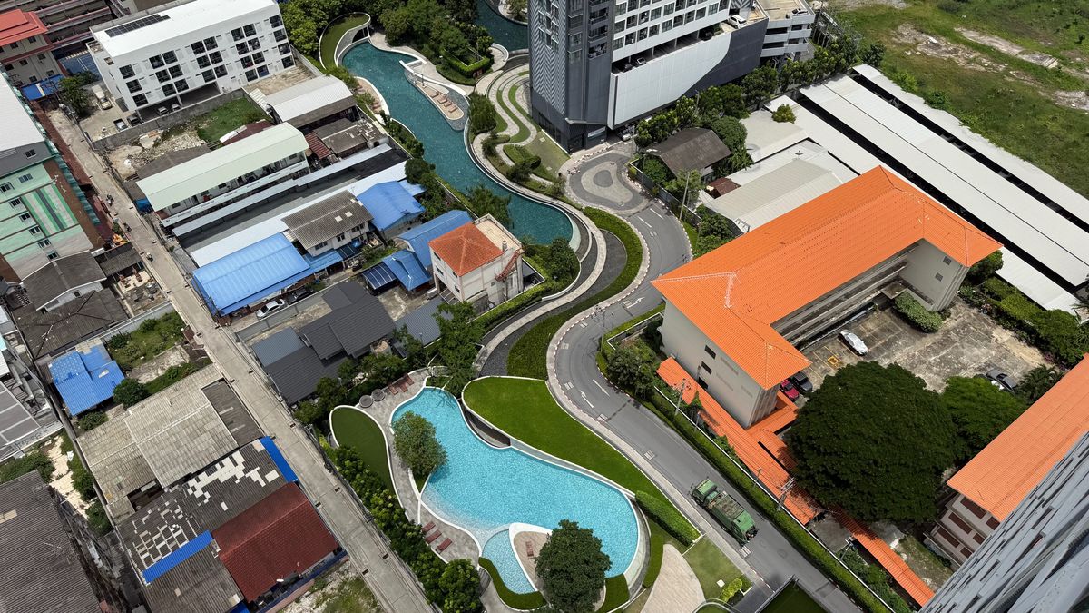 For RentCondoBangna, Bearing, Lasalle : Condo for rent IDEO O2 1 Bedroom 32 square meters