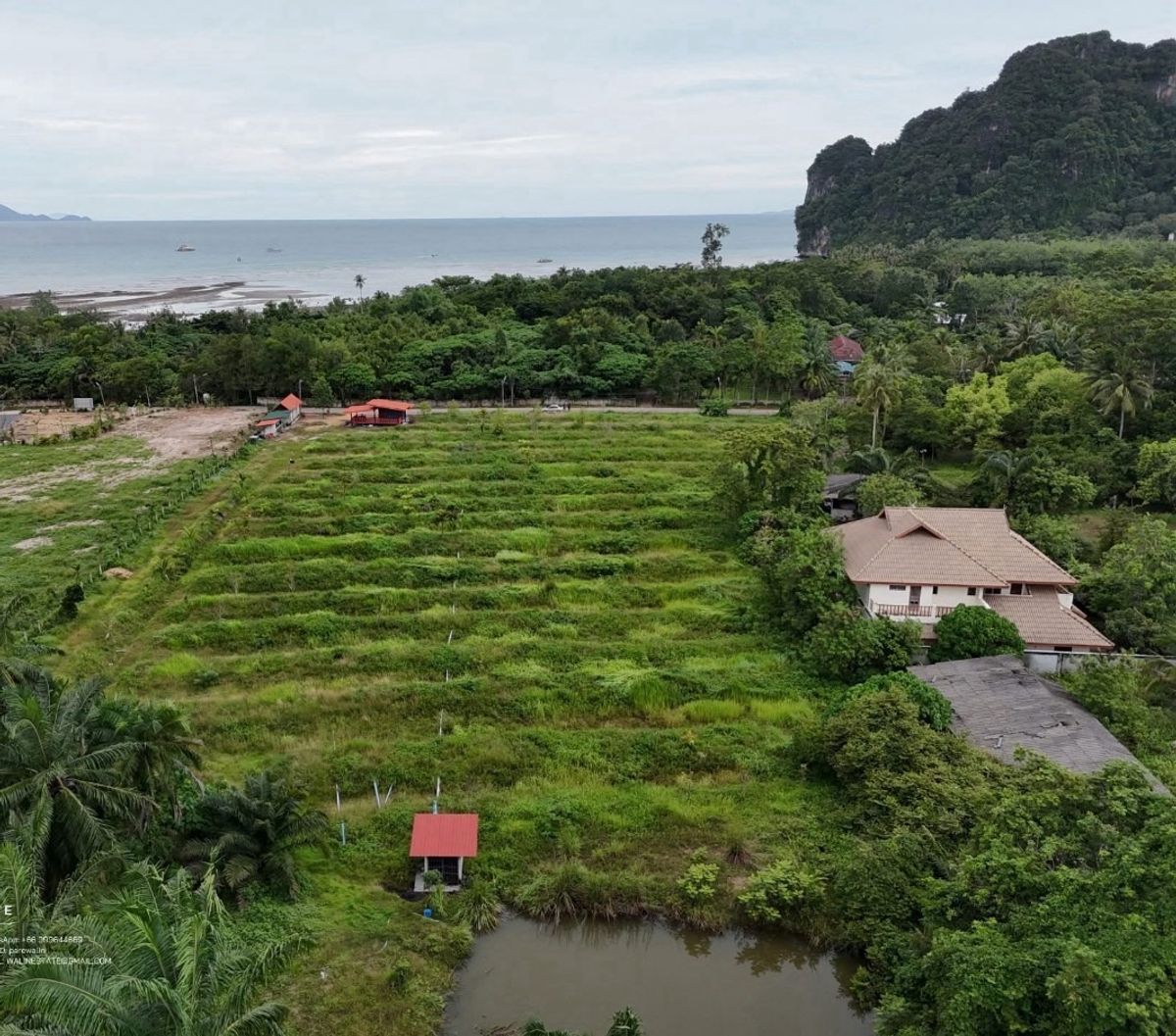 For SaleLandKrabi : 📢 Large Land Plot Near Ao Nam Mao Pier, Krabi
Located close to local communities and Ao Nang Beach, this spacious land is ideal for building a private villa, resort, or holiday home.
Enjoy a peaceful atmosphere while still being close to the beach 