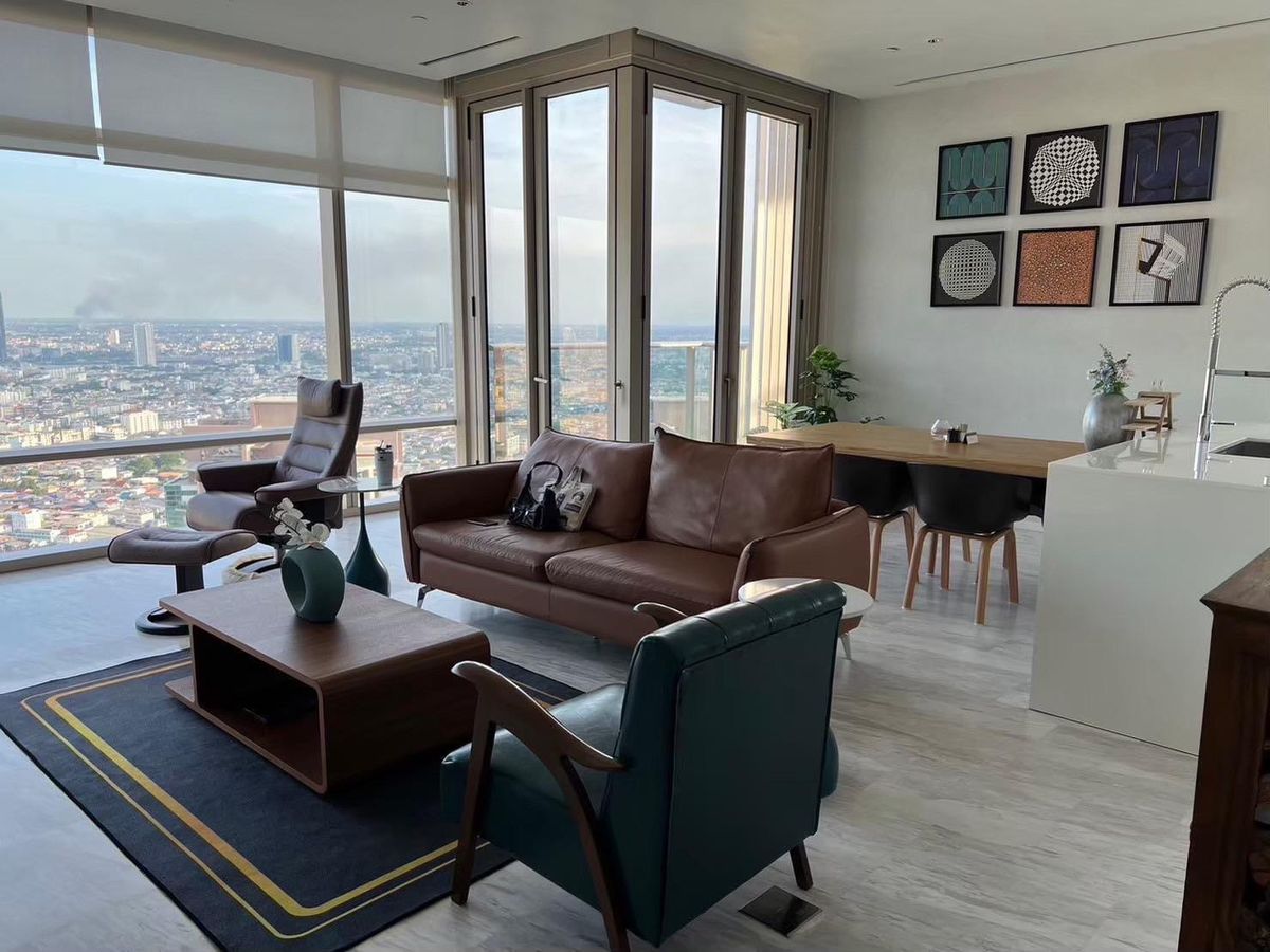 ให้เช่าคอนโดสาทร นราธิวาส : Four Seasons Private Residence I Rental 2 Bedroom in Sathon