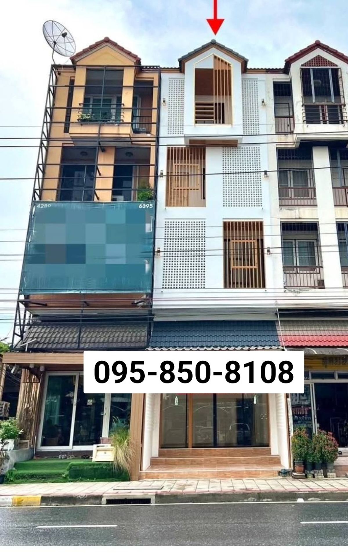 ให้เช่าอาคารพาณิชย์นวมินทร์ รามอินทรา : ตึกใหม่มาก !!  เช่าเพียง 35000 บาท  รีโนเวทใหม่ทั้งตึก อาคารพาณิชย์4.5ชั้น ติดถนนสายไหม 