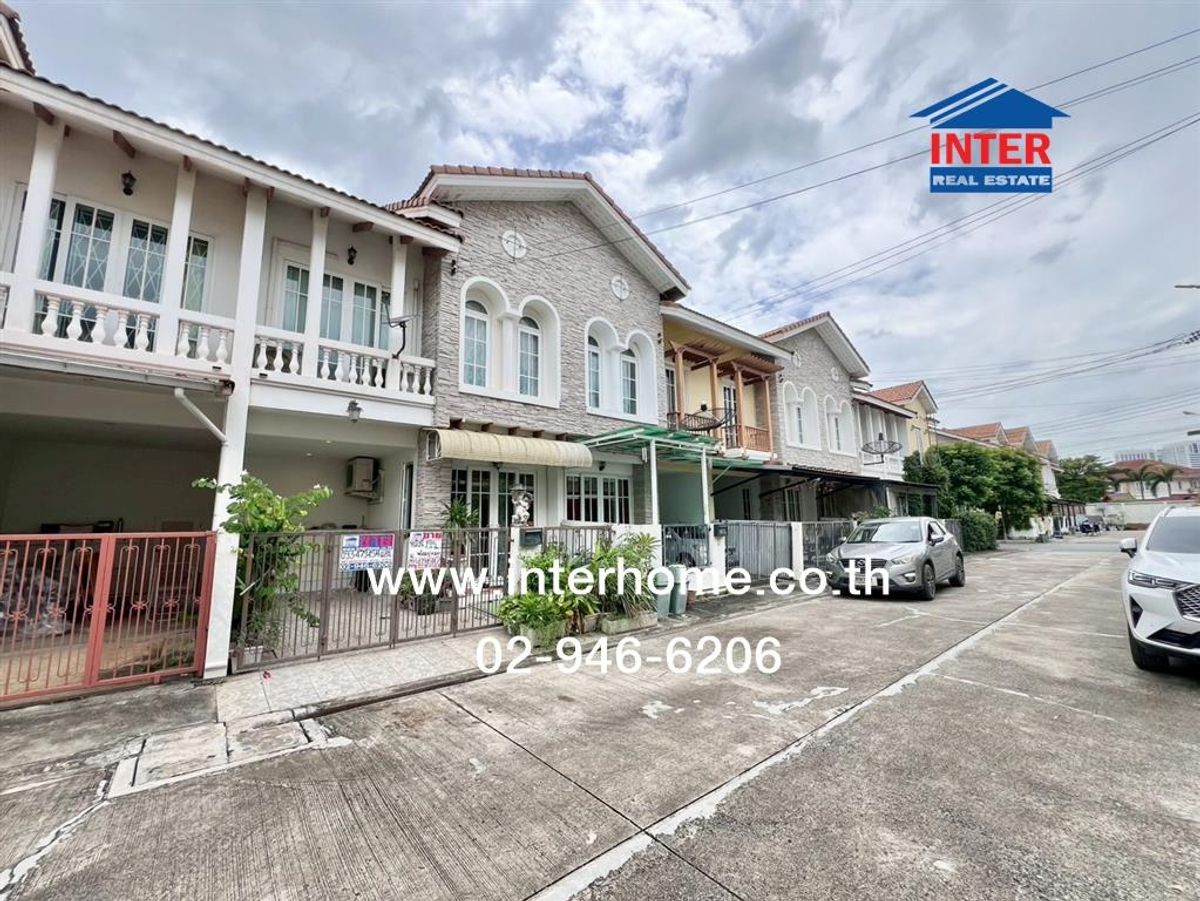 ขายทาวน์โฮมพัฒนาการ ศรีนครินทร์ : ทาวน์โฮม 2 ชั้น 19.5 ตร.ว. หมู่บ้านเปี่ยมสุข ทัสคานี พัฒนาการ44 ซอยพัฒนาการ44 ถนนพัฒนาการ ถนนศรีนครินทร์ เขตสวนหลวง กรุงเทพมหานคร