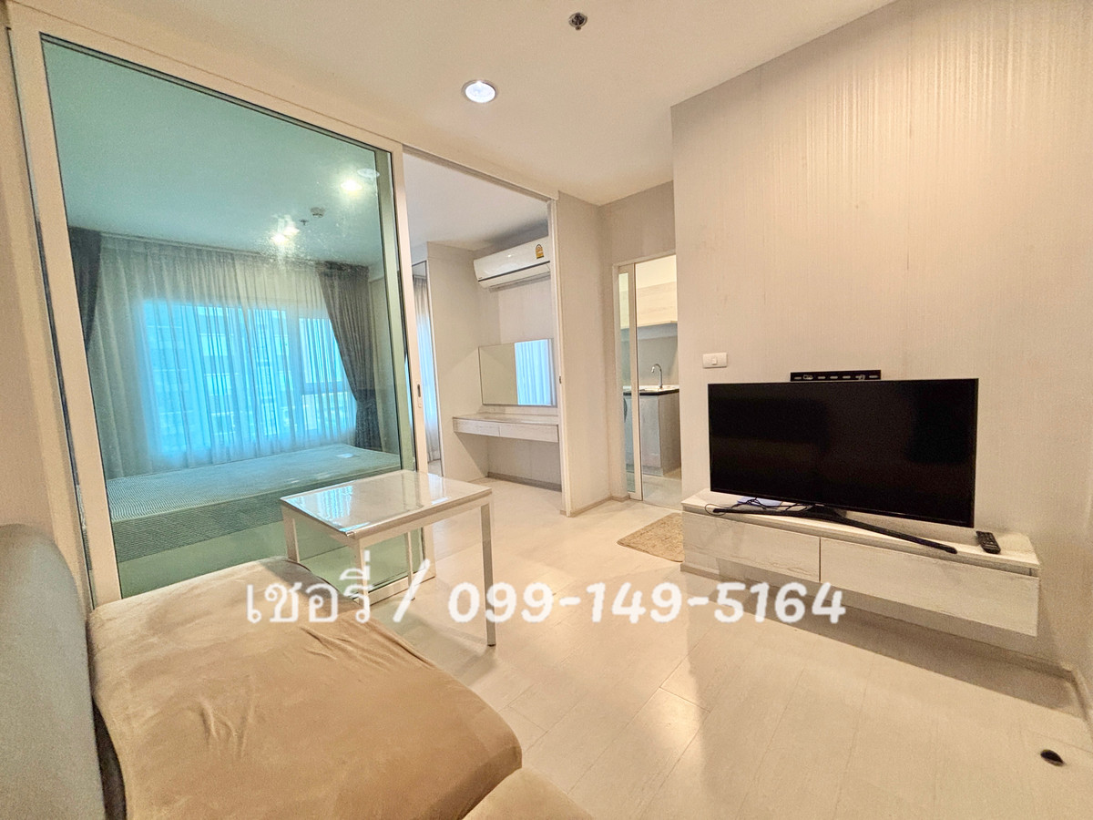 For RentCondoSamut Prakan,Samrong : ASPIRE ERAWAN condo rental, large corner room, beautiful, new, never rented Build in full With complete furniture Next to BTS Erawan / call 099-149-5164