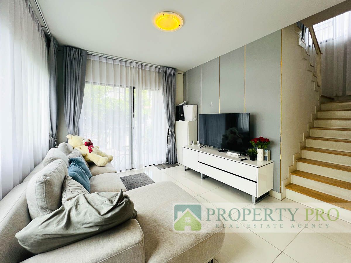 For SaleHouseSamut Prakan,Samrong : House for Sale Atoll Java Bay Bangna Kingkaew 19, 3 Bedroom 36 Sqw 130 Sqm Good Condition Near Motorway, Suvarnabhumi Airport, Kanchanaphisek : MF25S-002
