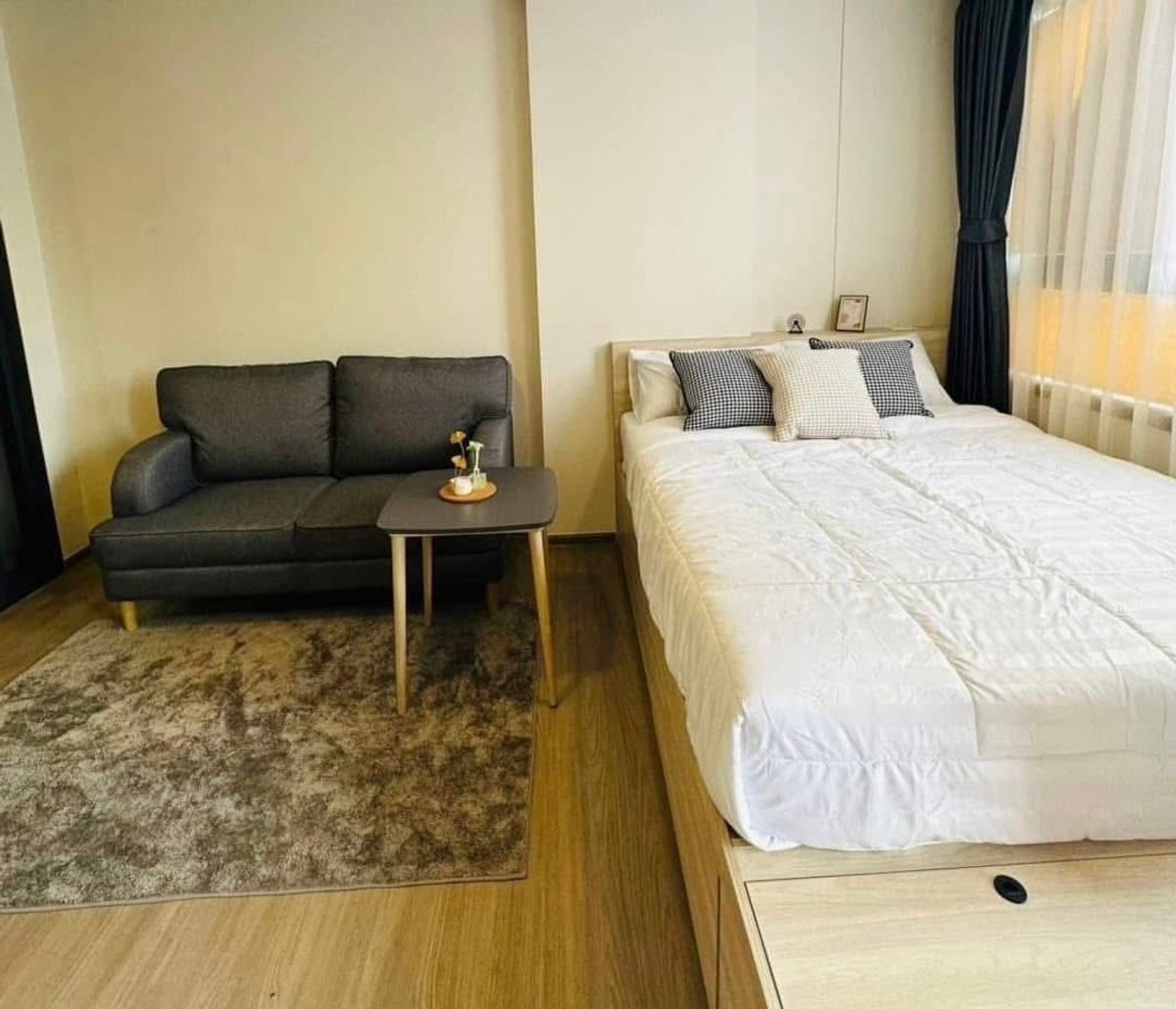For RentCondoBangna, Bearing, Lasalle : PFD-05355  Condo for Rent The Muve Bangna. Watch the room. 👉Line: @propertyfinder