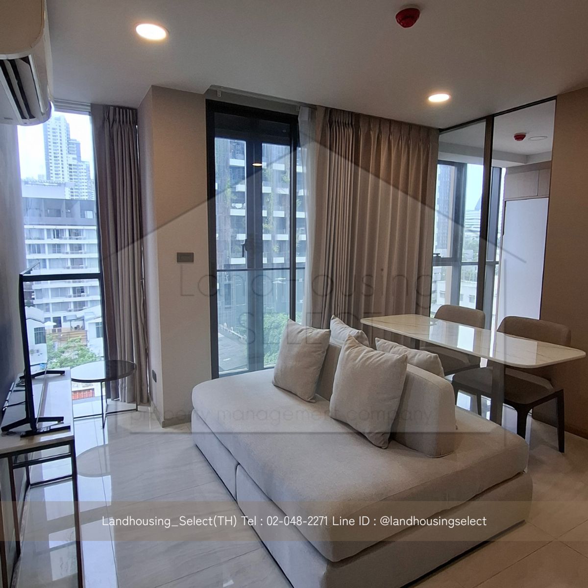 ให้เช่าคอนโดสุขุมวิท อโศก ทองหล่อ : Rent!!! Walden Asoke Sukhumvit 23 / 1 Bedroom & 1 Bathroom – Landhousing (Thailand)