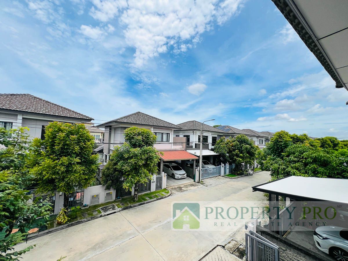 For SaleHouseSamut Prakan,Samrong : House for Sale Atoll Java Bay Bangna Kingkaew 19, 3 Bedroom 36 Sqw 130 Sqm Good Condition Near Motorway, Suvarnabhumi Airport, Kanchanaphisek : MF25S-002
