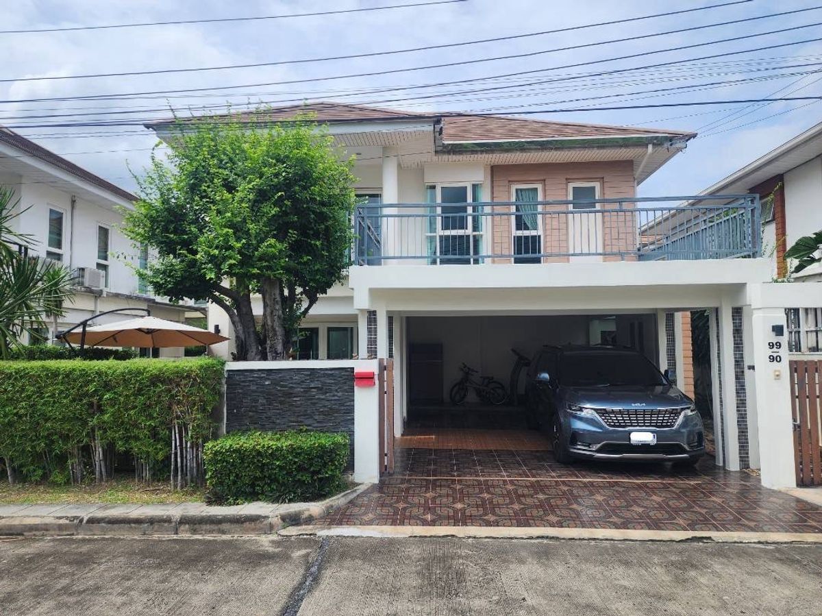 ขายบ้านแจ้งวัฒนะ เมืองทอง : ขายบ้านเดี่ยว 2 ชั้น ทำเลเยี่ยม ใกล้โรงเรียนนานาชาติ Harrow และสนามบินดอนเมือง!
