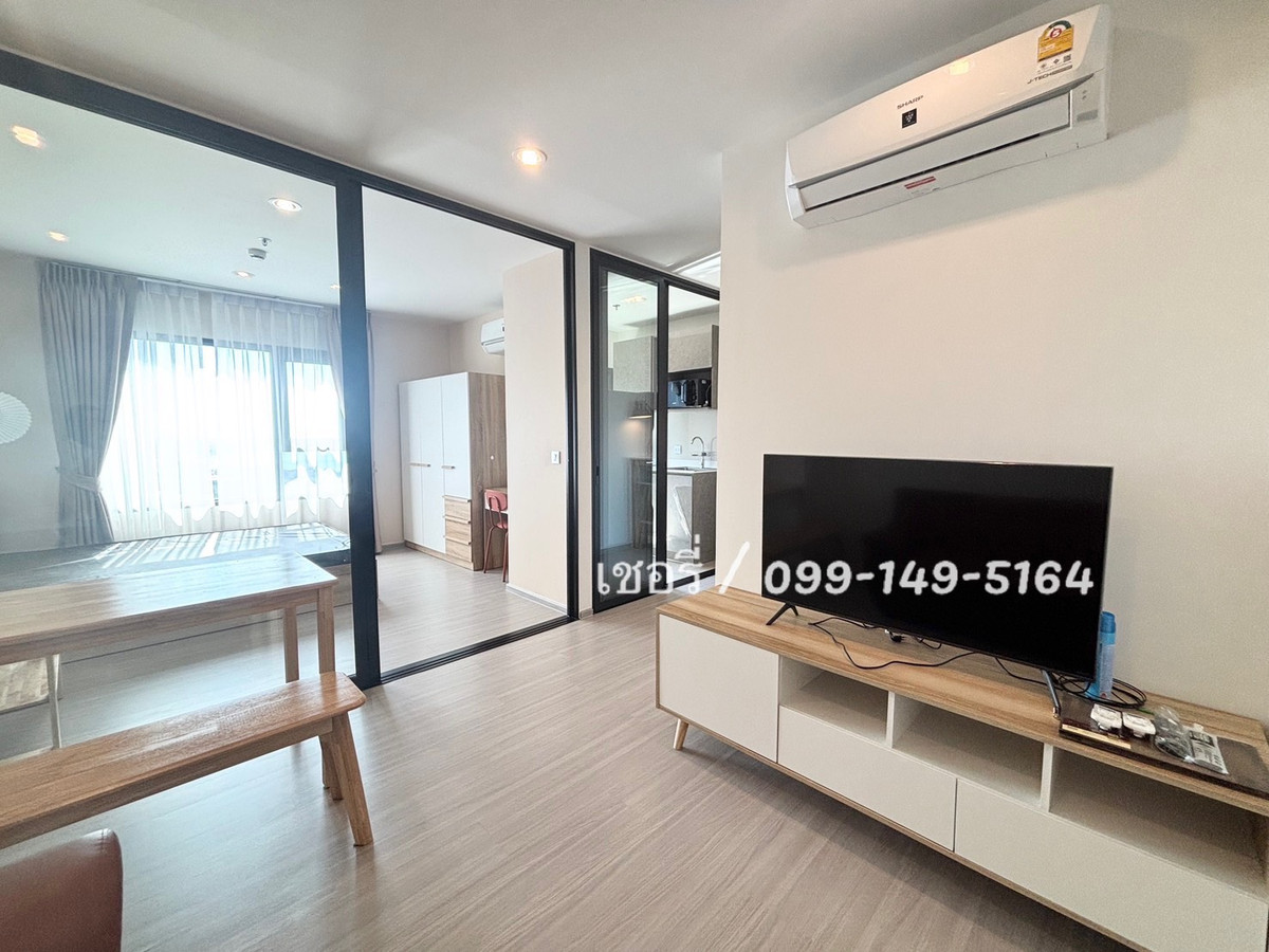 ให้เช่าคอนโดสมุทรปราการ สำโรง : เช่าคอนโด Aspire Erawan Prime ห้องสวย ห้องครัวปิดแยกกลิ่น พร้อมเฟอร์นิเจอร์ครบๆ วิวโค้งแม่น้ำ ทิศใต้ลมดี ส่วนกลางจัดเต็ม ติดBTSเอราวัณ / โทร 099-149-5164