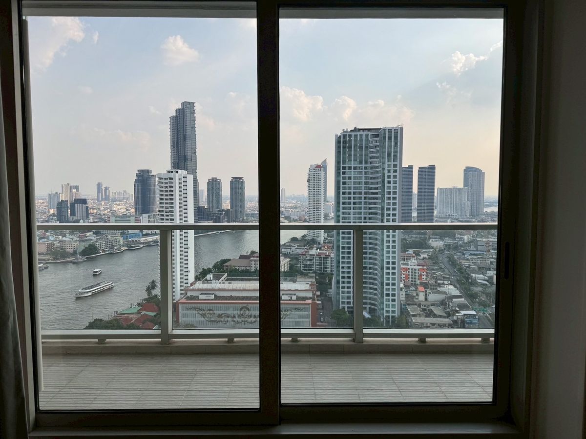 ขายคอนโดวงเวียนใหญ่ เจริญนคร :  ขายคอนโดหรู The River | 3 ห้องนอน วิวสวย ริมเจ้าพระยา ราคา  18.5ลบ Tel 089-857-8865