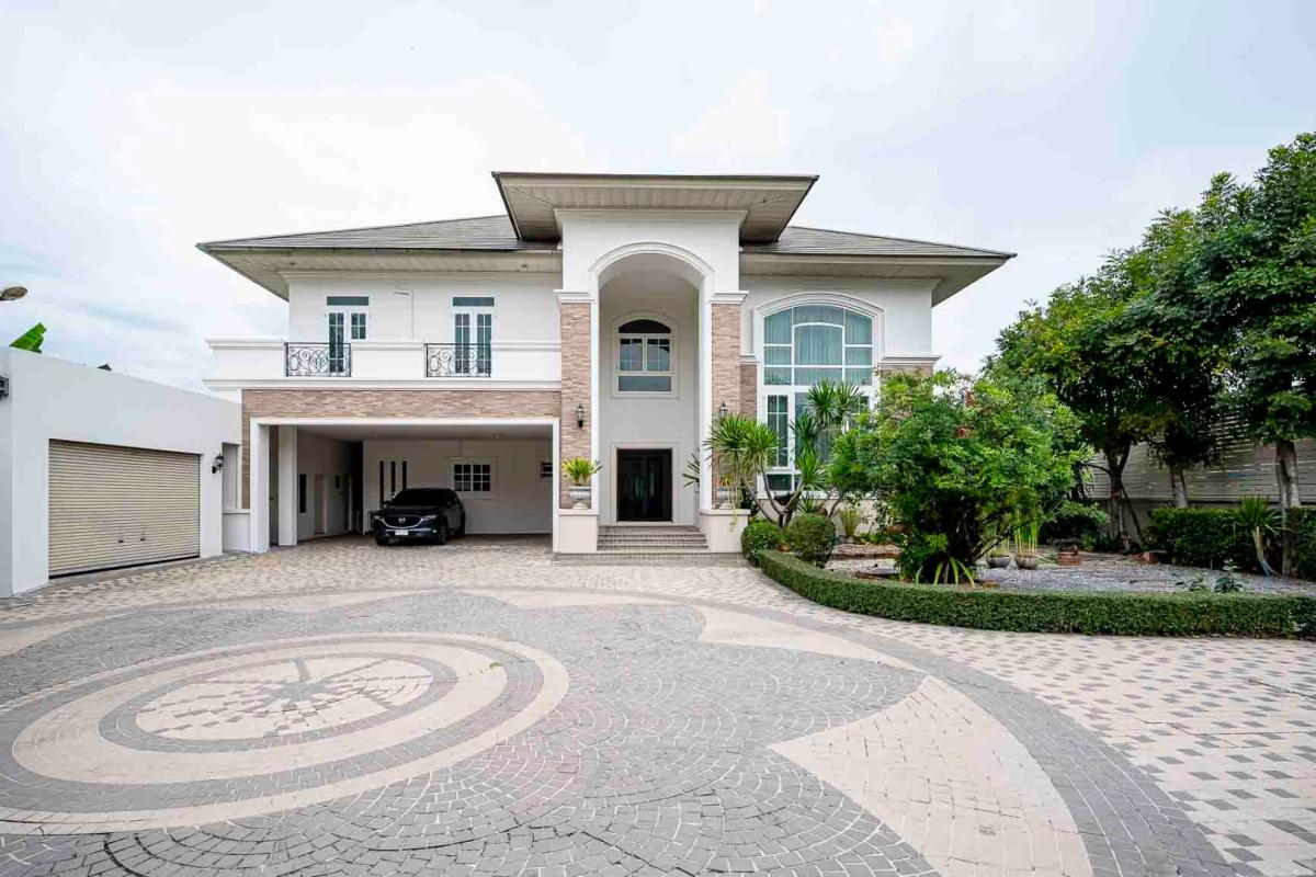 ขายบ้านแจ้งวัฒนะ เมืองทอง : 🔥ขายด่วน + 🔥หมู่บ้านคฤหาสน์ทายาท พื้นที่กว้าง พร้อมสระว่ายน้ำส่วนตัว