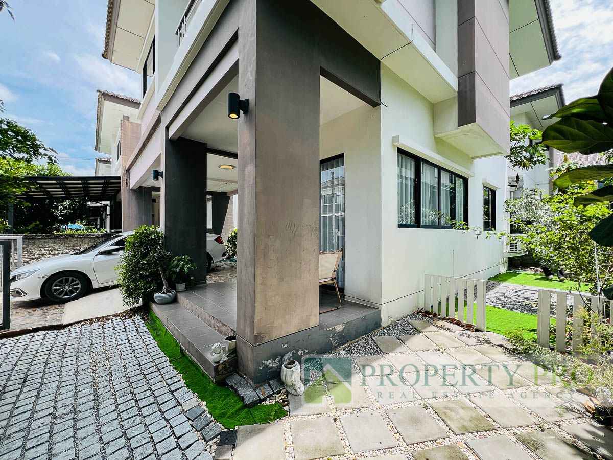 For SaleHouseSamut Prakan,Samrong : House for Sale Atoll Java Bay Bangna Kingkaew 19, 3 Bedroom 36 Sqw 130 Sqm Good Condition Near Motorway, Suvarnabhumi Airport, Kanchanaphisek : MF25S-002
