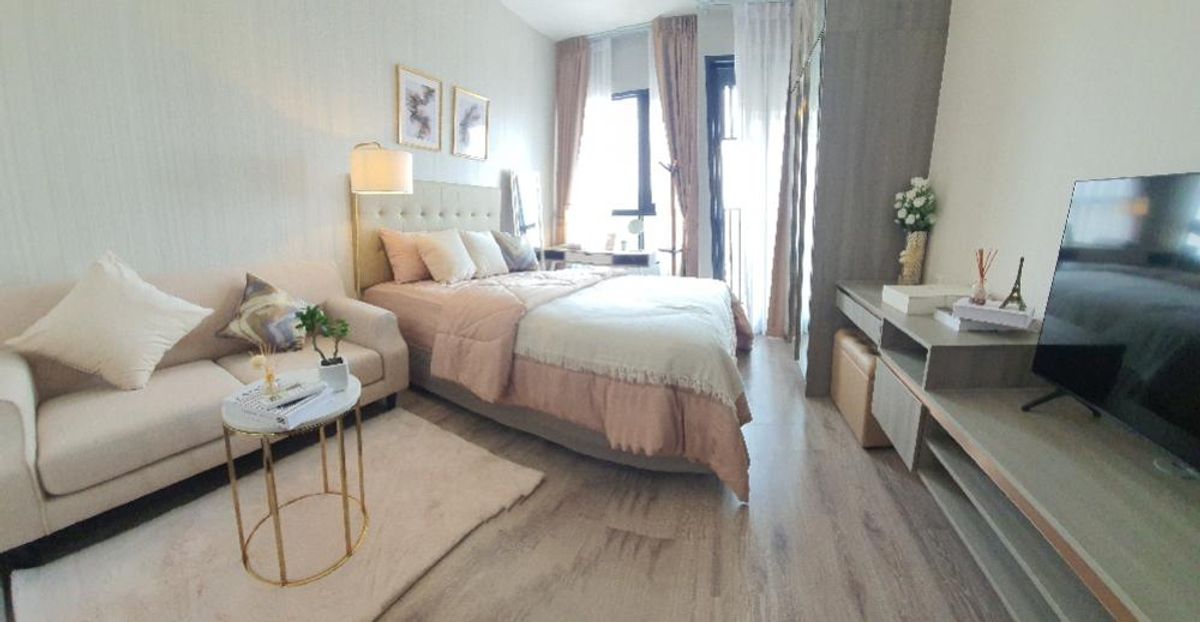 ให้เช่าคอนโดอ่อนนุช อุดมสุข : ✨ ห้องสวยพร้อมอยู่ คอนโด Knightsbridge Prime อ่อนนุช 1 นอน 24 ตรม ชั้น 28 เพียง 16900 บาท  🏡💖