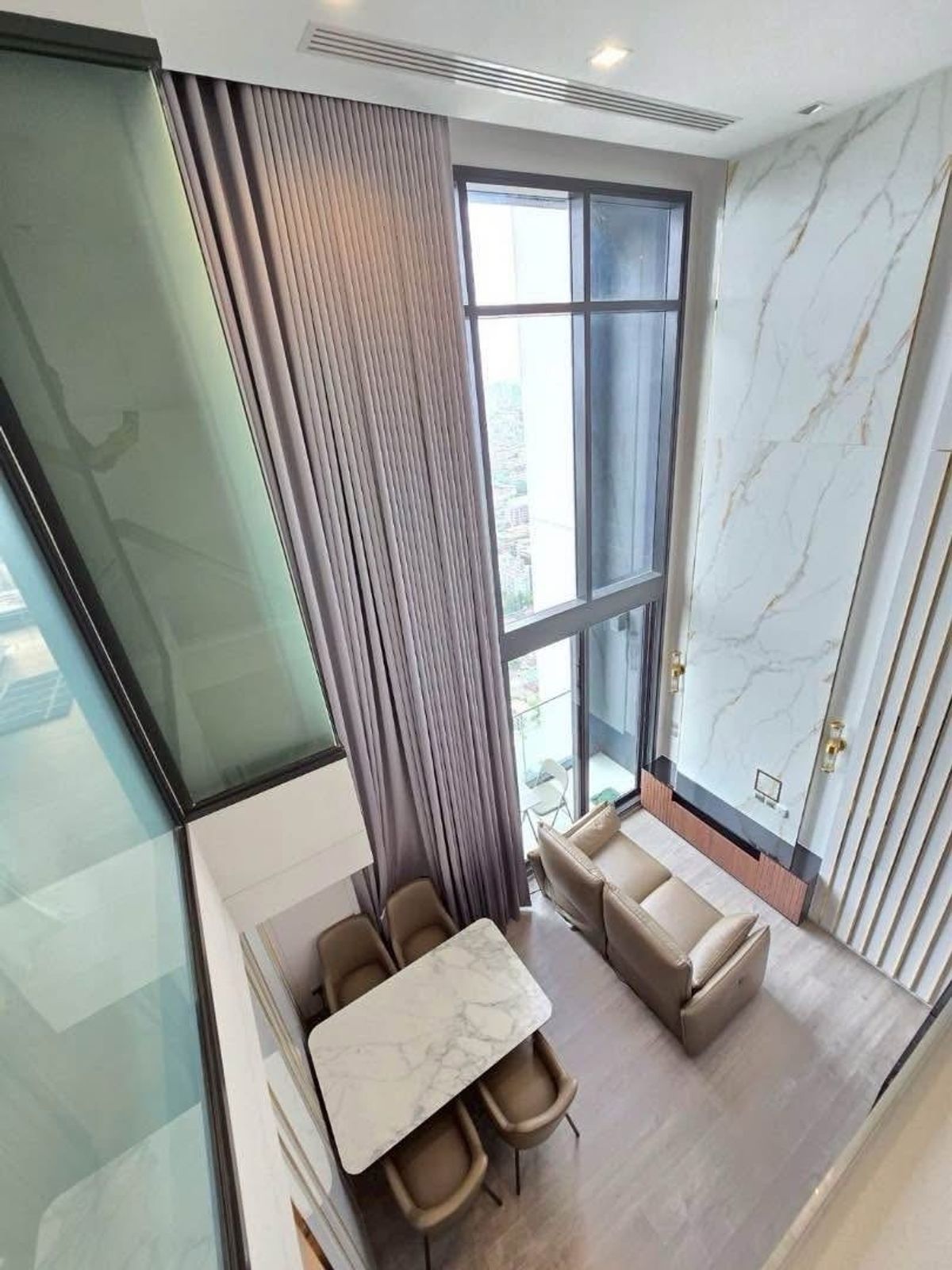 ให้เช่าคอนโดราชเทวี พญาไท : 💖The Address Siam-Ratchatewi ✅Duplex 2 bed