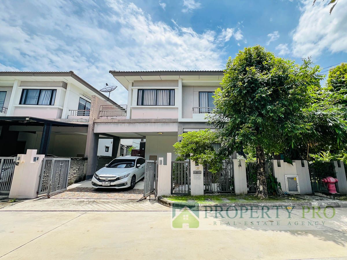 For SaleHouseSamut Prakan,Samrong : House for Sale Atoll Java Bay Bangna Kingkaew 19, 3 Bedroom 36 Sqw 130 Sqm Good Condition Near Motorway, Suvarnabhumi Airport, Kanchanaphisek : MF25S-002