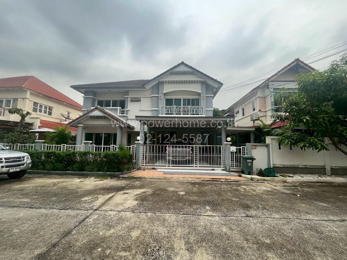 For SaleHousePathum Thani,Rangsit, Thammasat : Floraville Village Rangsit-Pathum Thani Soi 6, Soi Wat Prem, the population near the Work Point Co., Ltd. Rangsit-Pathum Thani Road, Bang Phun Subdistrict, Mueang Pathum Thani District, Pathum Thani Province