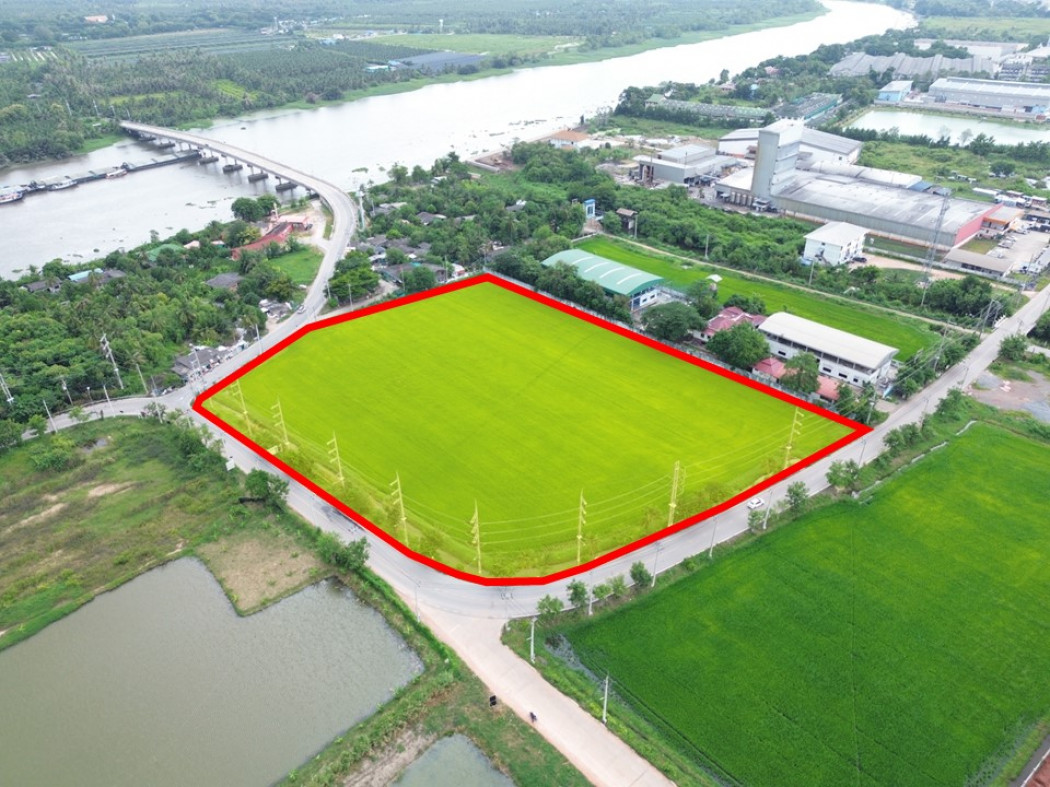 ขายที่ดินมหาชัย สมุทรสาคร : ขาย ที่ดิน ท่าเสา กระทุ่มแบน 11 ไร่กว่า ผังสีชมพู ใกล้ถ.เศรษฐกิจ 1 แค่ 6.7 กม. KK