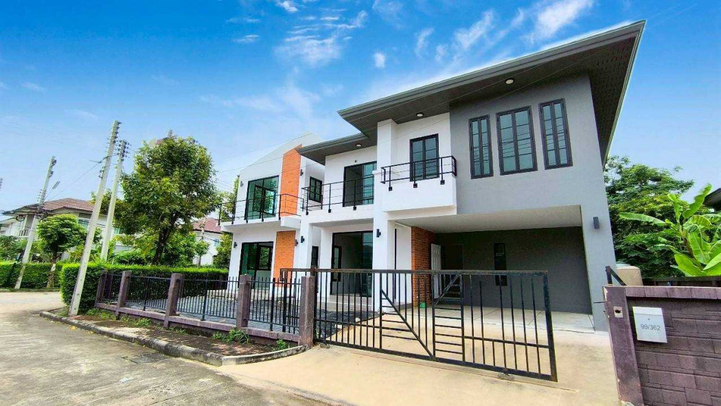ขายบ้านปทุมธานี รังสิต ธรรมศาสตร์ : ขาย บ้านเดี่ยว เดอะ แพลนท์ ไลท์ ติวานนท์-รังสิต 283 ตรม 74.80 ตรว ใกล้ The Nine ติวานนท์
