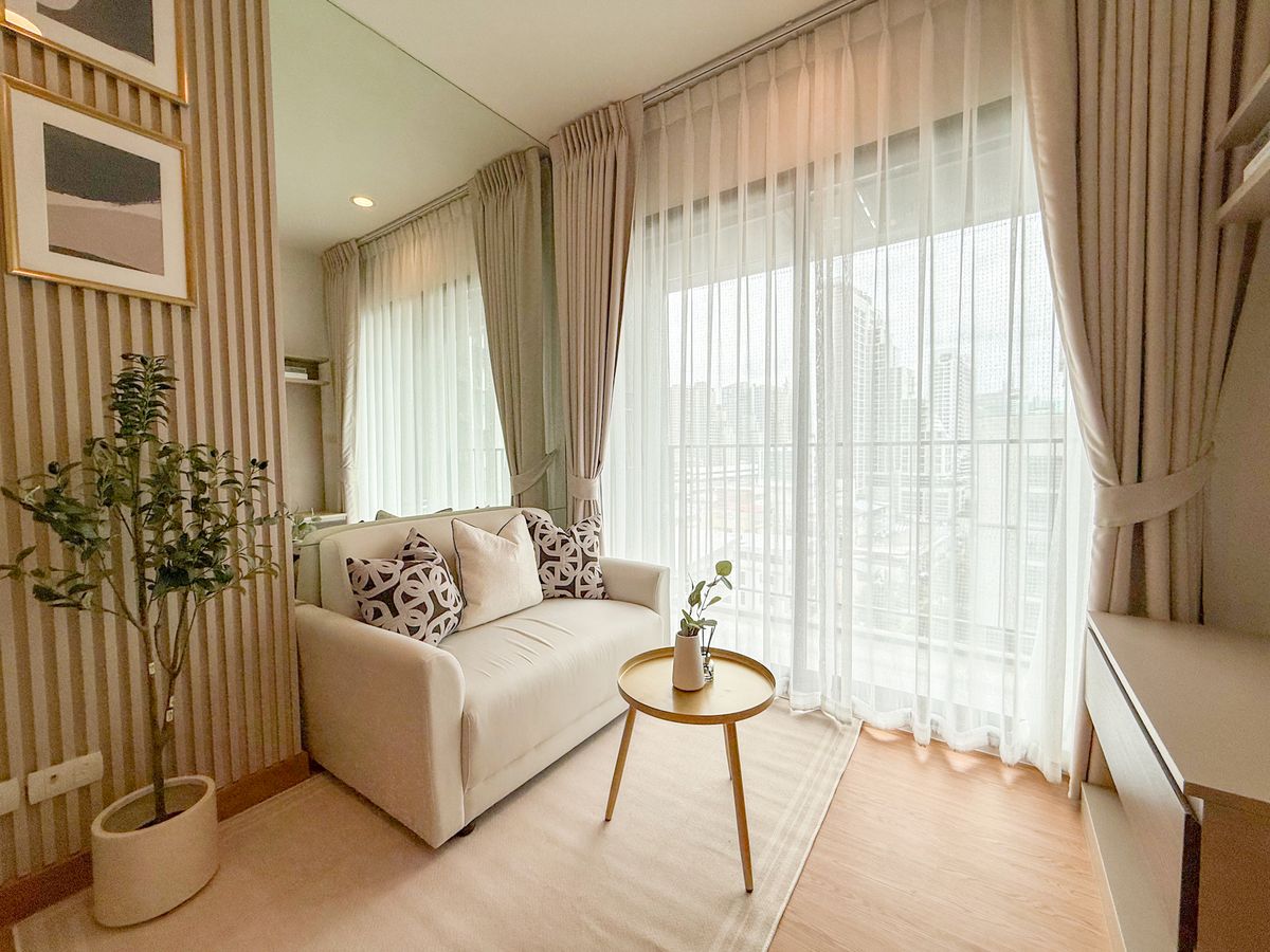 ขายคอนโดวงเวียนใหญ่ เจริญนคร : TEAL Sathorn - Taksin / 1 Bedroom (FOR SALE), ทีล สาทร - ตากสิน / 1 ห้องนอน (ขาย) DO724