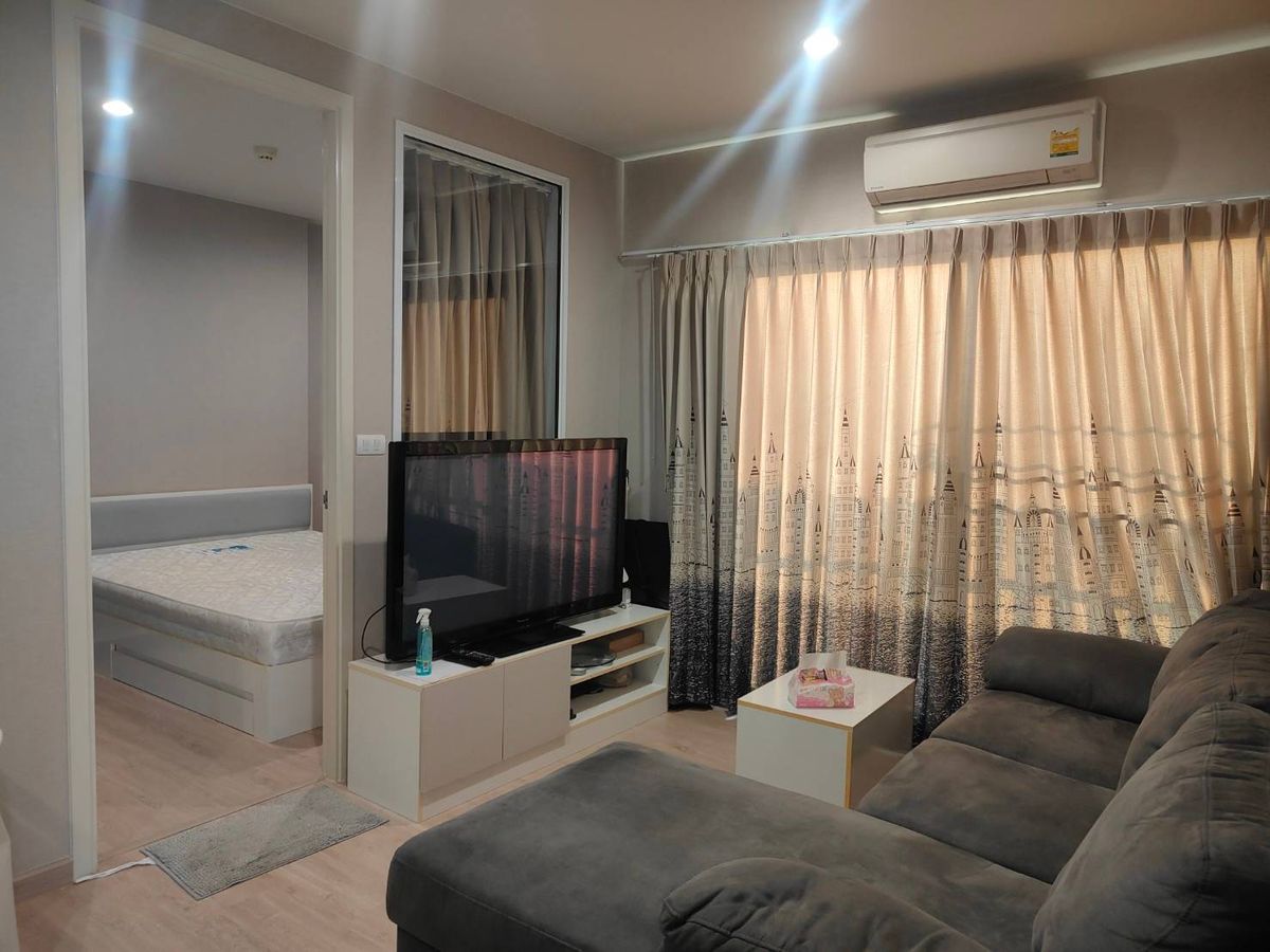 ให้เช่าคอนโดท่าพระ ตลาดพลู วุฒากาศ : คอนโดสวย 40.89 ตร.ม. ห้องหัวมุม The Parkland เพชรเกษม-ท่าพระ