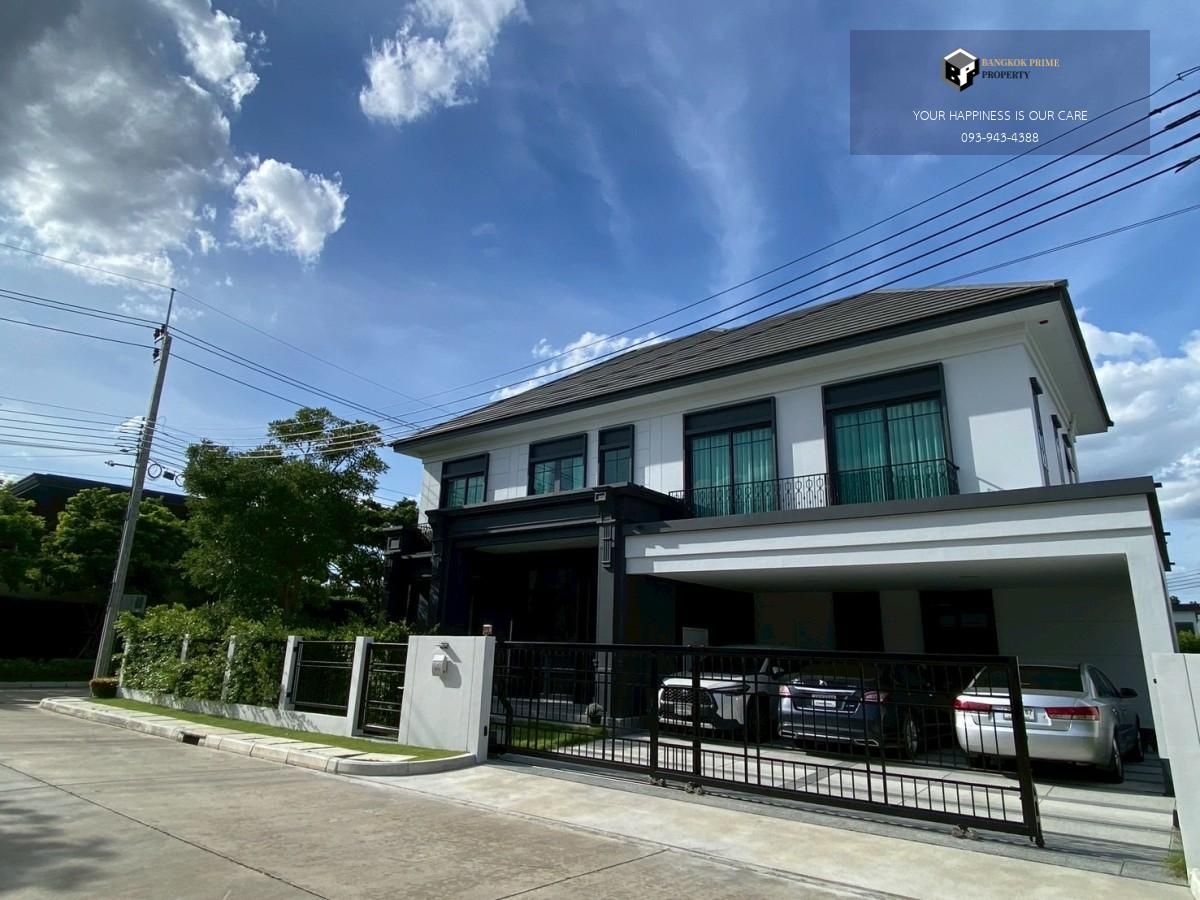 ขายบ้านบางแค เพชรเกษม : Setthasiri Ratchapruek-Sai 1 | บ้านหลังมุม โซนต้นโครงการ หน้าบ้านหันทิศใต้ | #2025072911154